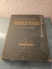 Vintage 1956 Rand McNally-Cosmopolitan World Atlas Centennial Edition