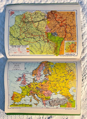 Denoyer Geppert EUROPEAN HISTORY ATLAS with Text 1964 – Breasted Huth Harding