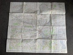 MOD MINISTRY OF DEFENCE OS ORDNANCE SURVEY MAP-SHEET 184 SALISBURY & THE PLAIN