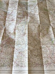 1990 Ordnance Survey Landranger Map 117 Chester & Wrexham (incl Connah’s Quay )