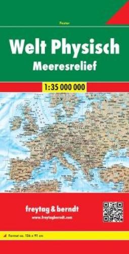 Freytag-Berndt World physical – ocean-floor (Map) (UK IMPORT)