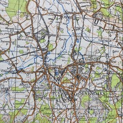 SE LONDON & SEVENOAKS Second War Revision Sheet 115, 1940 OS Map WWII WW2 Kent