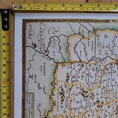 Tudor map of Norfolk John Speed