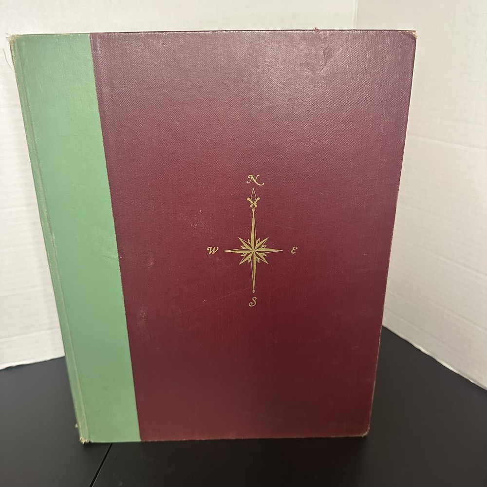1953 Hammond’s New Supreme World Atlas Vintage Mid Century World Political Maps