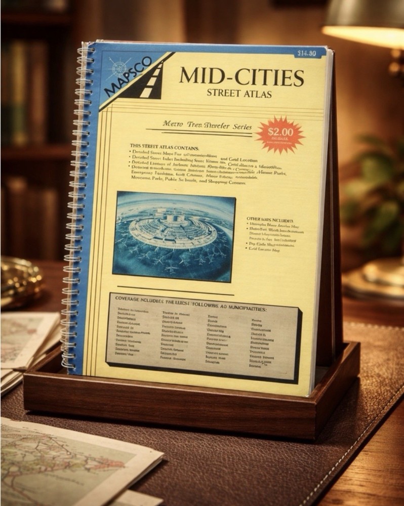 EUC Mapsco Mid Cities Street Map – Dallas Fort Worth
