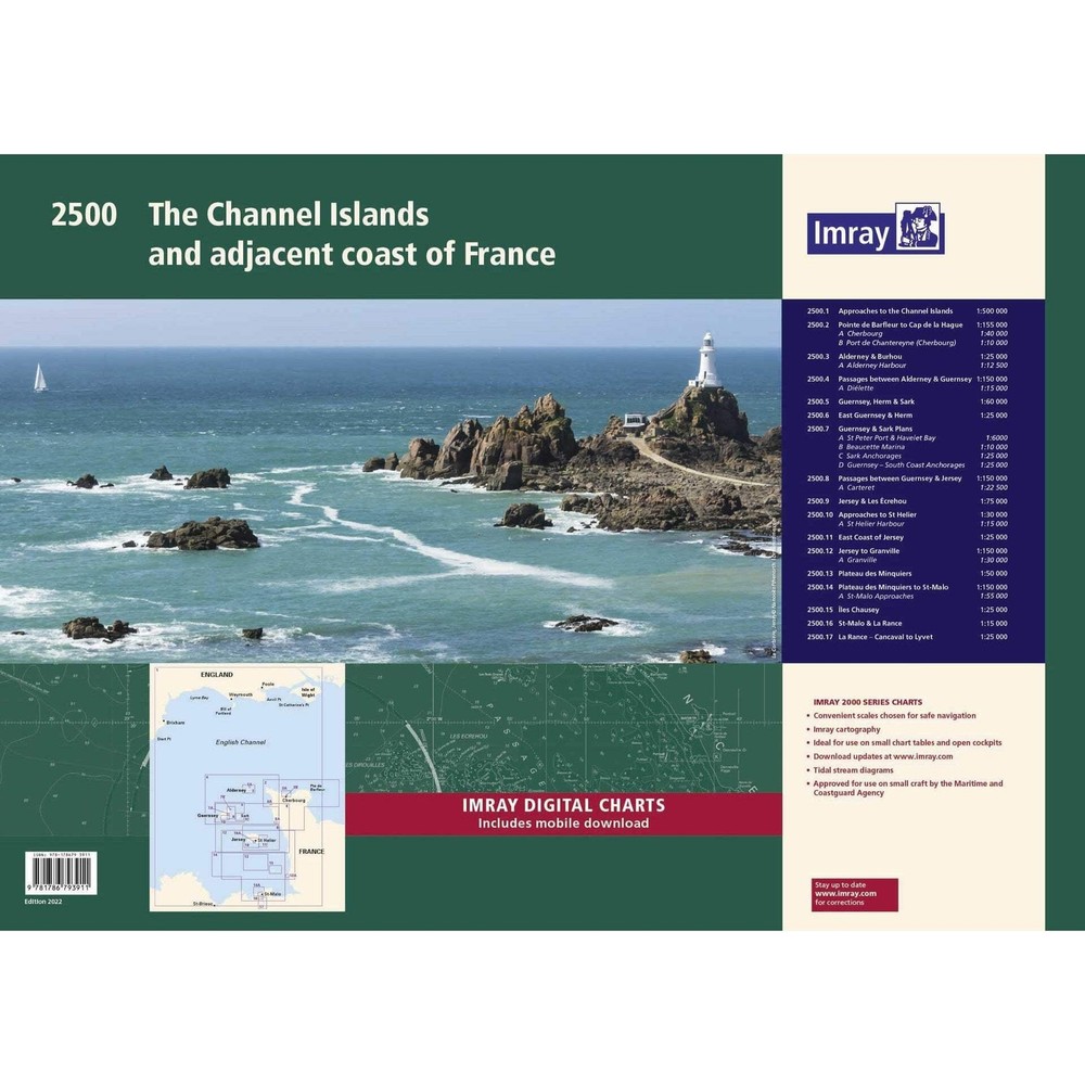 Imray Chart Pack 2500: The Channel Islands