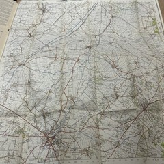 CAMBRIDGE & ELY Ordnance Survey Paper Sixth Series 1946 Sheet 135 One Inch