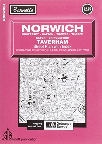 Norwich: Taverham Sheet map, folded Book The Fast Free Shipping