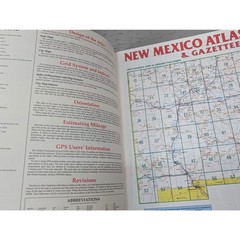 NEW MEXICO Atlas & Gazetteer Delorme Topo Maps Back Roads Public Lands 1998