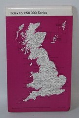 Ordnance Survey 1:50,000 Map – Aberystwyth, Sheet 135 – 1974