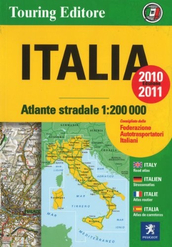 Road Atlas of Italy (Atlante Stradale D’Italia) Paperback / softback Book The