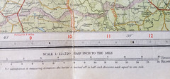 Vintage Bartholomew Half Inch Contoured Cloth Map Sheet 9 – SURREY