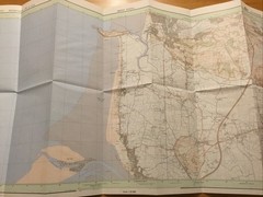 1981 Ordnance Survey Pathfinder Map 1197 ST 25/35 Brent Knoll (incl Brean )