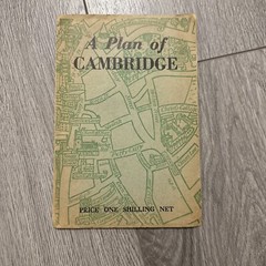 GUIDE MAP CAMBRIDGE W Heffer & Sons Trinity College Selwyn