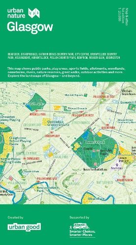 Urban Good Urban Nature Glasgow Map (Map) (UK IMPORT)