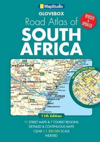 South Africa glovebox spir. atlas GPS ms by Map Studio Paperback / softback The