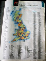 AA 2006 Large Scale Atlas Map Great Britain Channel Islands Camera Locations PB