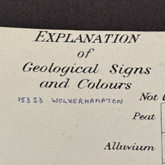 Geological Survey of Great Britain: Wolverhampton Sheet 153 (sheet cut)