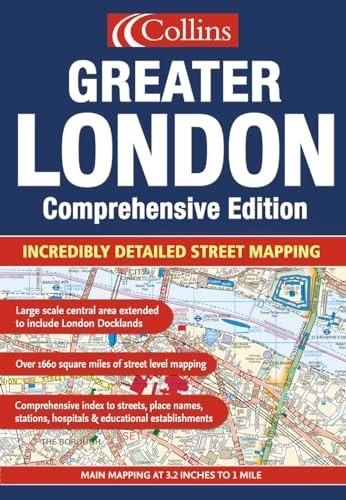 Greater London Street Atlas Paperback / softback Book The Fast Free Shipping