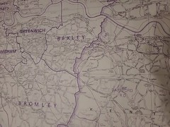 Huge Goegraphers Greater London Boroughs & Council Bounderies Wall Map –