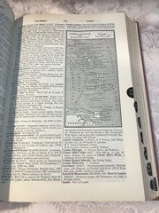 1966 Webster’s Geographical Dictionary Maps Merriam-Webster Hardcover Reference