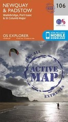 Newquay and Padstow (Map) OS Explorer Active Map
