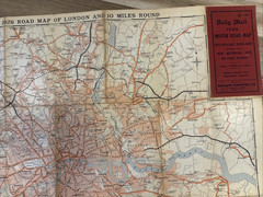 VTG 1926 (1920’s) – Daily Mail Road Map of London / South-East England E7