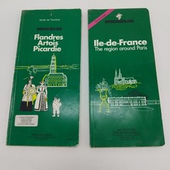 Bundle X 14 Road Maps and Tourist Guides France – mostly Michelin Yellow Series