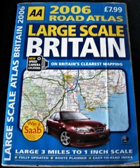 AA 2006 Large Scale Atlas Map Great Britain Channel Islands Camera Locations PB