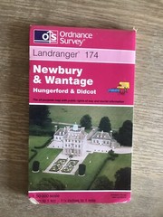 Ordnance Survey Landranger Map – Newbury And Wantage Sheet 174