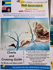 Set Of 3 Explorer Chartbook Cruising Guides: Bahamas, Exumas, Turks & Caicos