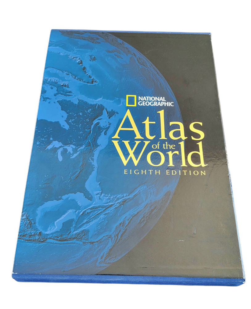 National Geographic Maps Atlas of the World, Eighth Edition – Hardcover