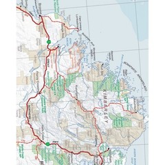 Australia Handy Map, planning, driving, national parks, city plans, index