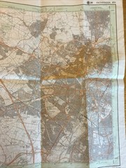 1987 Ordnance Survey Pathfinder Map 894 SK40/50 Leicester West & Market Bosworth