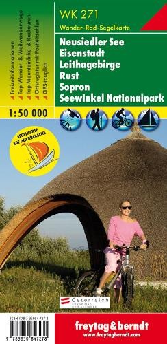 Freytag-Berndt Lake Neusiedler, Walking-, Bike- and Leisure ma (Map) (UK IMPORT)