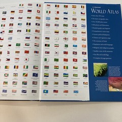 The Illustrated World Atlas by Weldon Owen (2010 Edition, Hardcover) -Rare