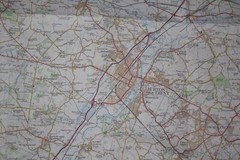 Ordnance Survey 1:50,000 Map – Derby & Burton upon Trent, Sheet 128 – 1974