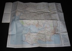 Ordnance Survey 1:50,000 Map – Swansea & The Gower – Sheet 159 – 1974