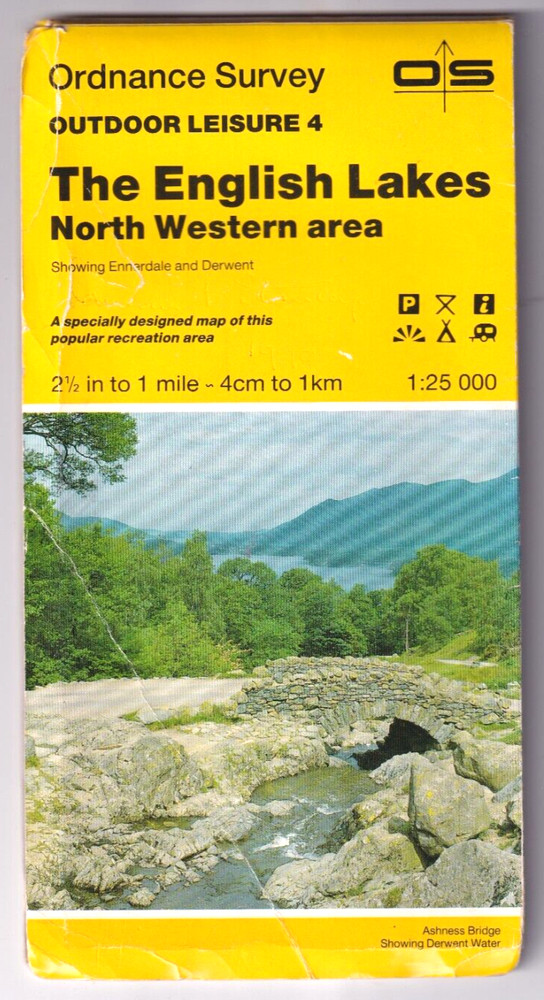 THE ENGLISH LAKES – North Western Area (O/S Leisure Map)
