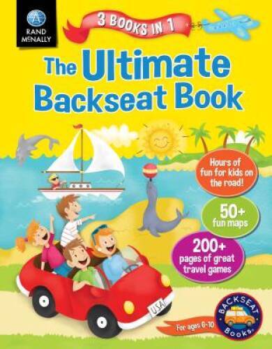 Rand McNally Ultimate Backseat Book – Perfect Paperback By Rand McNally – GOOD