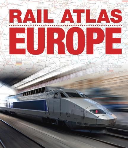 Rail Atlas Europe by Ian Allan Publishing Ltd Hardback Book The Fast Free
