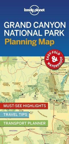 Lonely Planet Grand Canyon National Park Planning Map, Paperback by Lonely Pl…