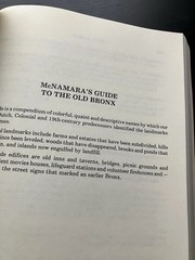 History in Asphalt: The Origin of BRONX Street and Place Names by John McNamara