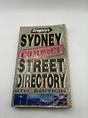 Vintage Gregorys 1991 Sydney Street Directory 9th Edition Compact Glovebox