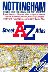 A to Z Street Atlas of Nottingham by Geographers’ A-Z Map Company (Paperback)