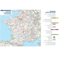 France 2024 – Tourist & Motoring Atlas A4 Laminated Spiral (Michelin Atlas) NEW!