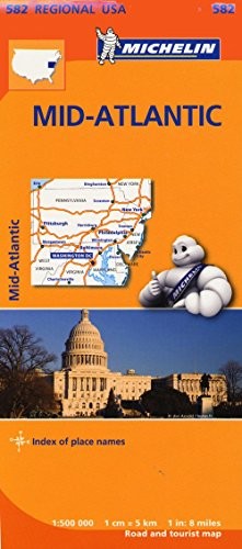Midatlantic, Allegheny Highlands – Michelin Regional Ma… by Michelin Sheet map