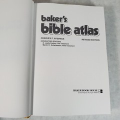 Charles F. Pfeiffer Lot of 2 – Baker’s Bible Atlas & The Biblical World