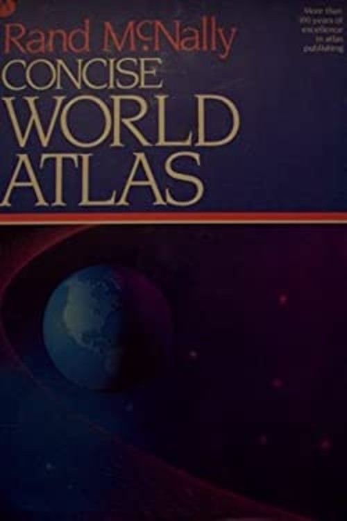 Rand McNally Concise World Atlas Hardcover Rand McNally and Compa