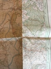 1986 Ordnance Survey Pathfinder Map 1040 SO 43/53 Hereford South – Kingstone